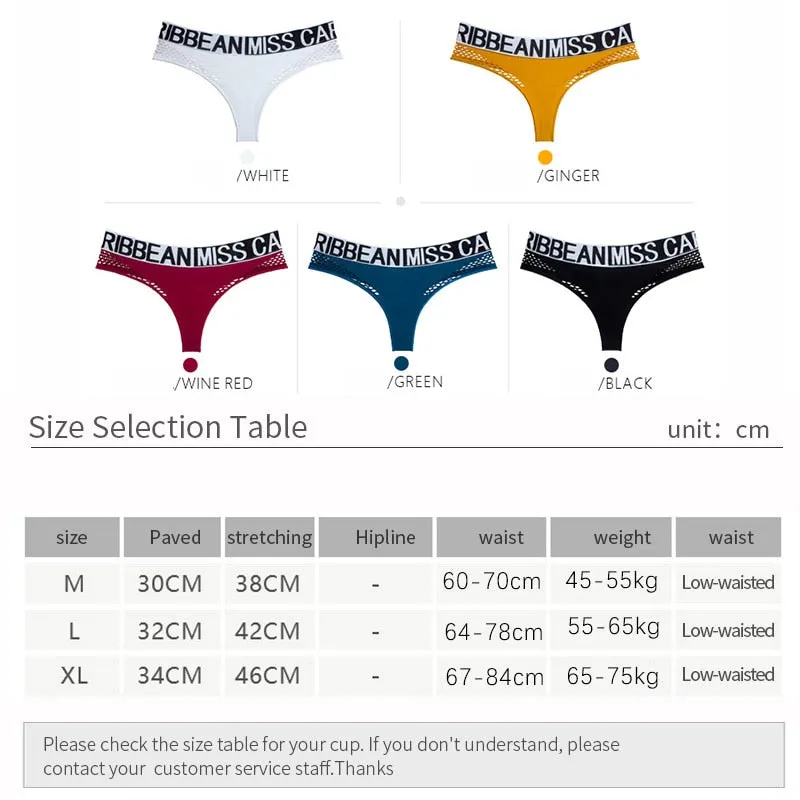 3 Pack Transparent Sport Panties Set Underwear Seamless Thongs G-String Comfort Lady Lingerie Soft Briefs