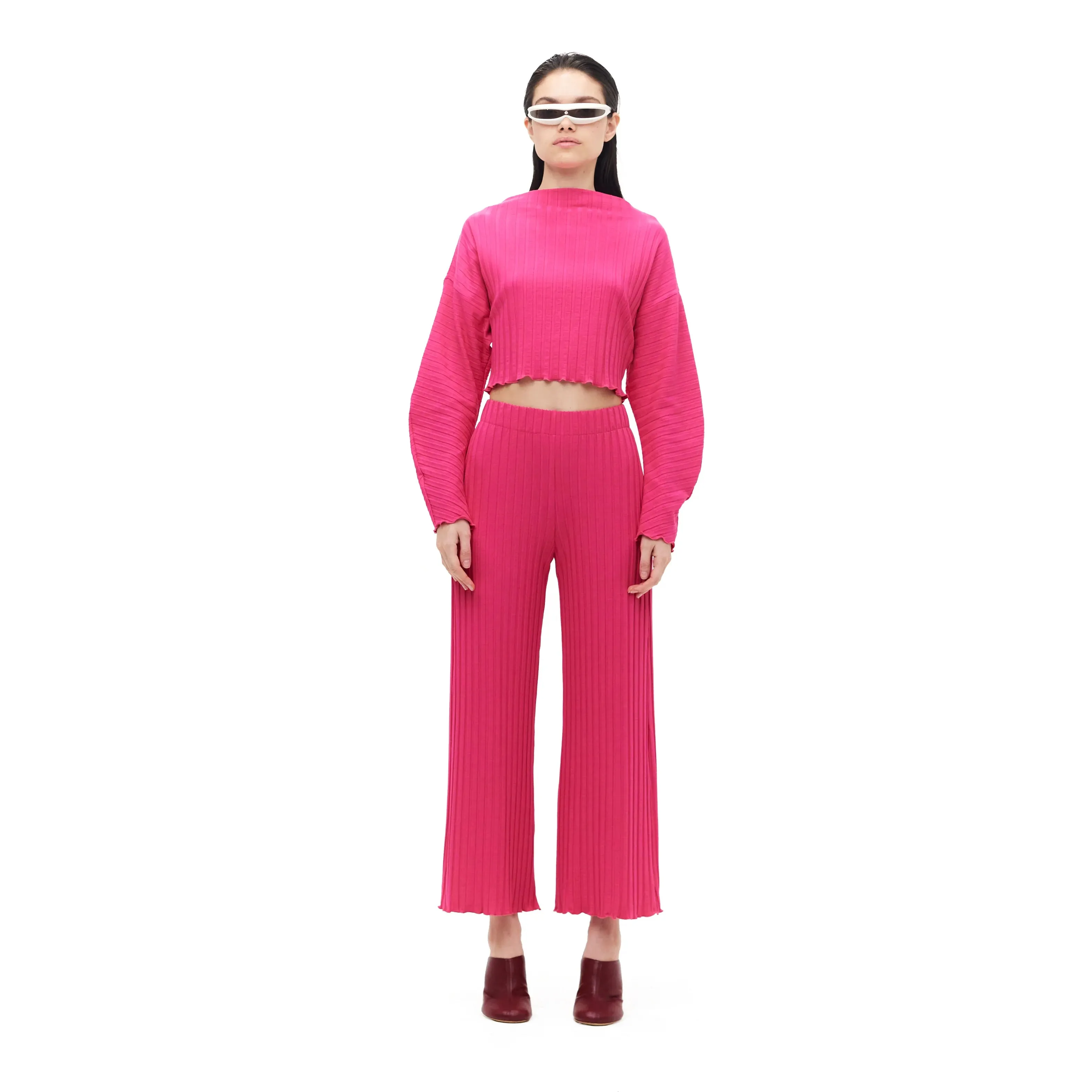 Alder Pant in Ribbed Knit