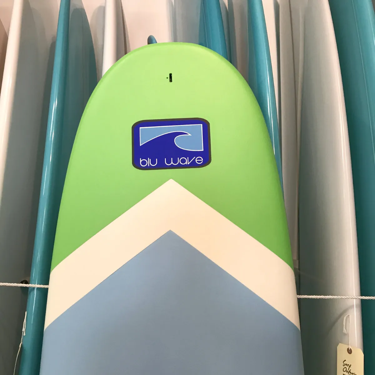 Blu Wave - Lake Log Softy 7.0 - Lime/Blu