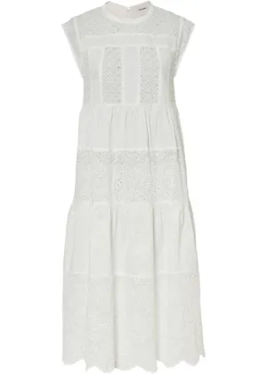 Bodyflirt lace midi dress, white