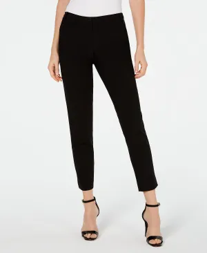 Calvin Klein Ankle-Length Slim Pants, Black