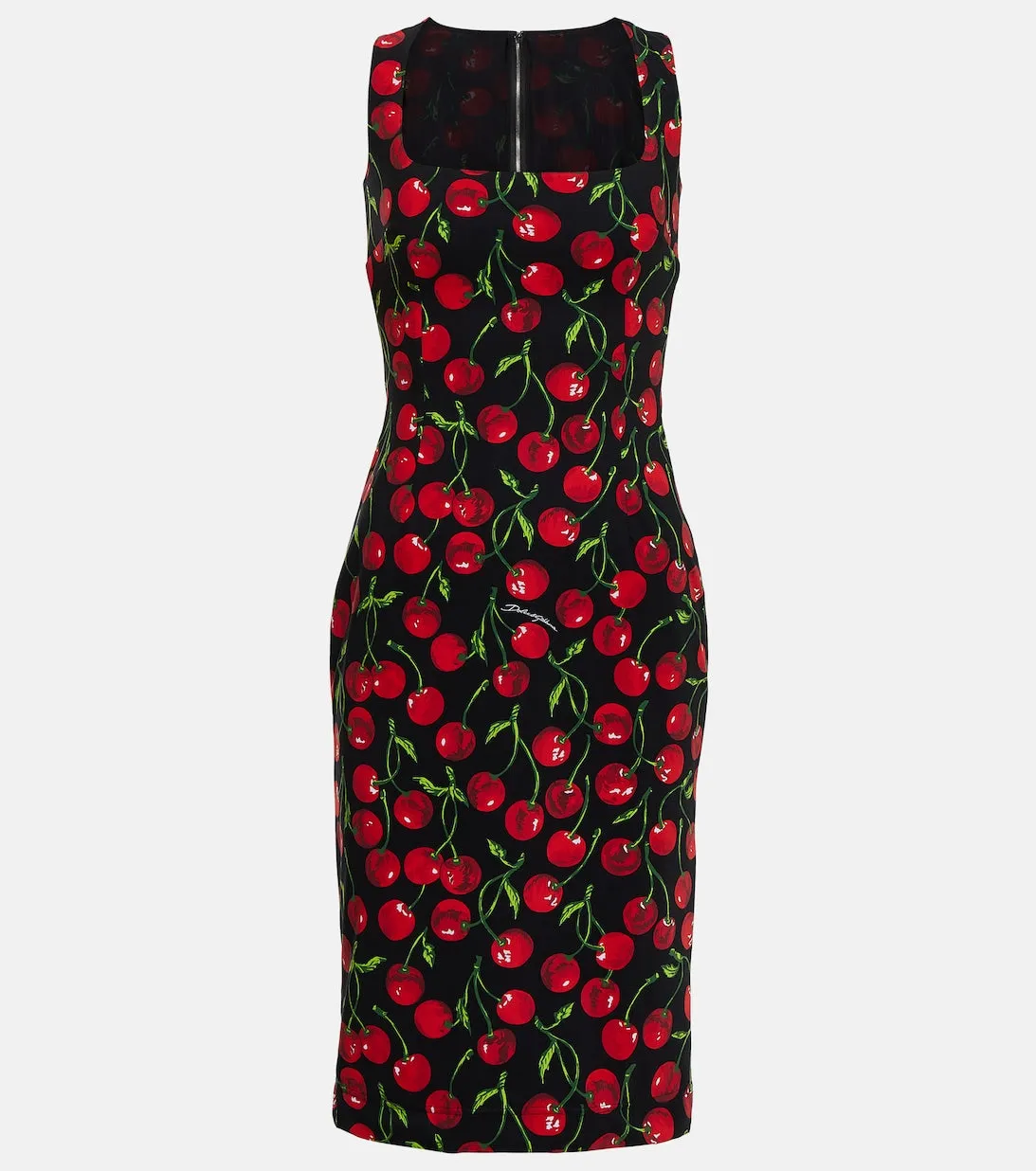 Cherry mini dress DOLCE&GABBANA, black