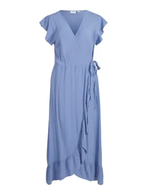 Dress Vila FINI, smoke blue