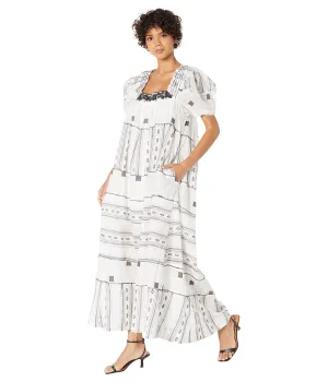 Free People Jamie Embroidered Maxi Dress