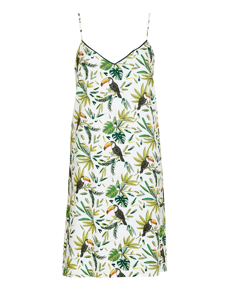 Gabrielle Toucan Printed Jersey Short Nightdress