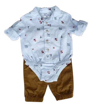 Hello Fall Newborn Two-Piece Set
