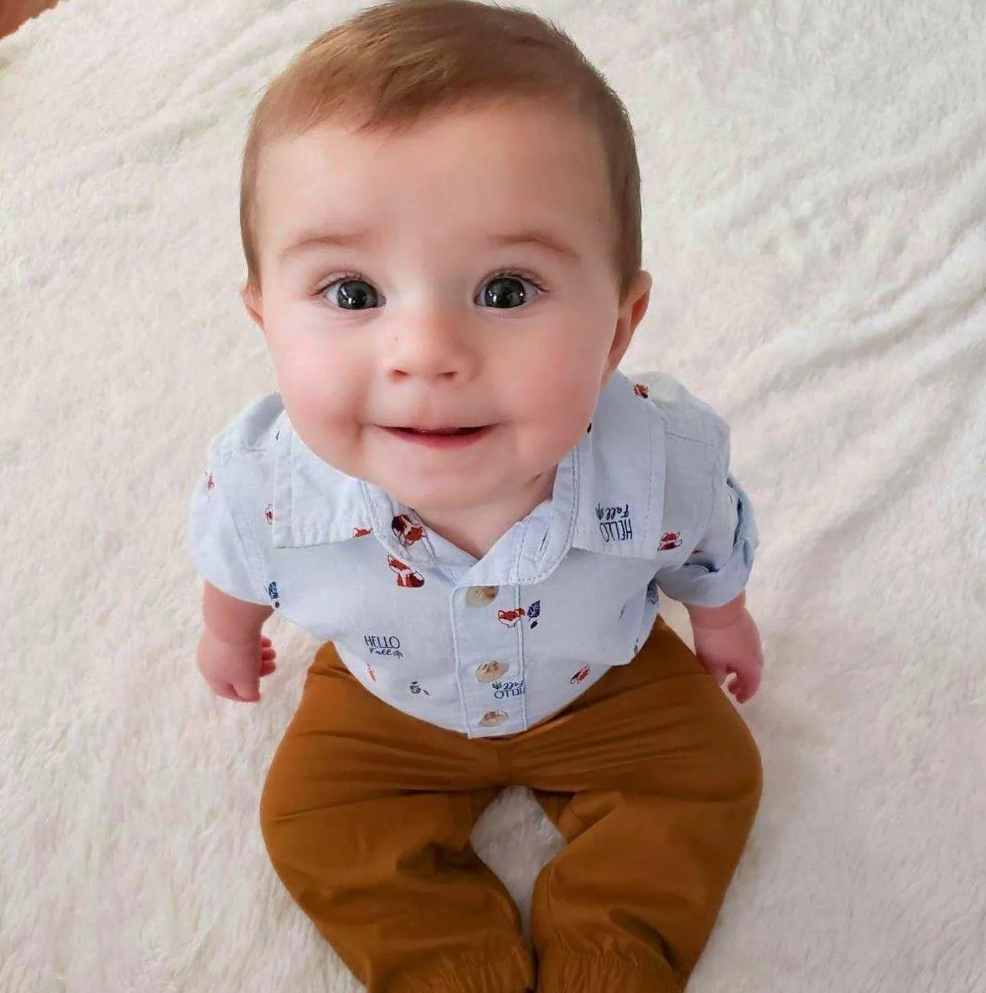 Hello Fall Newborn Two-Piece Set