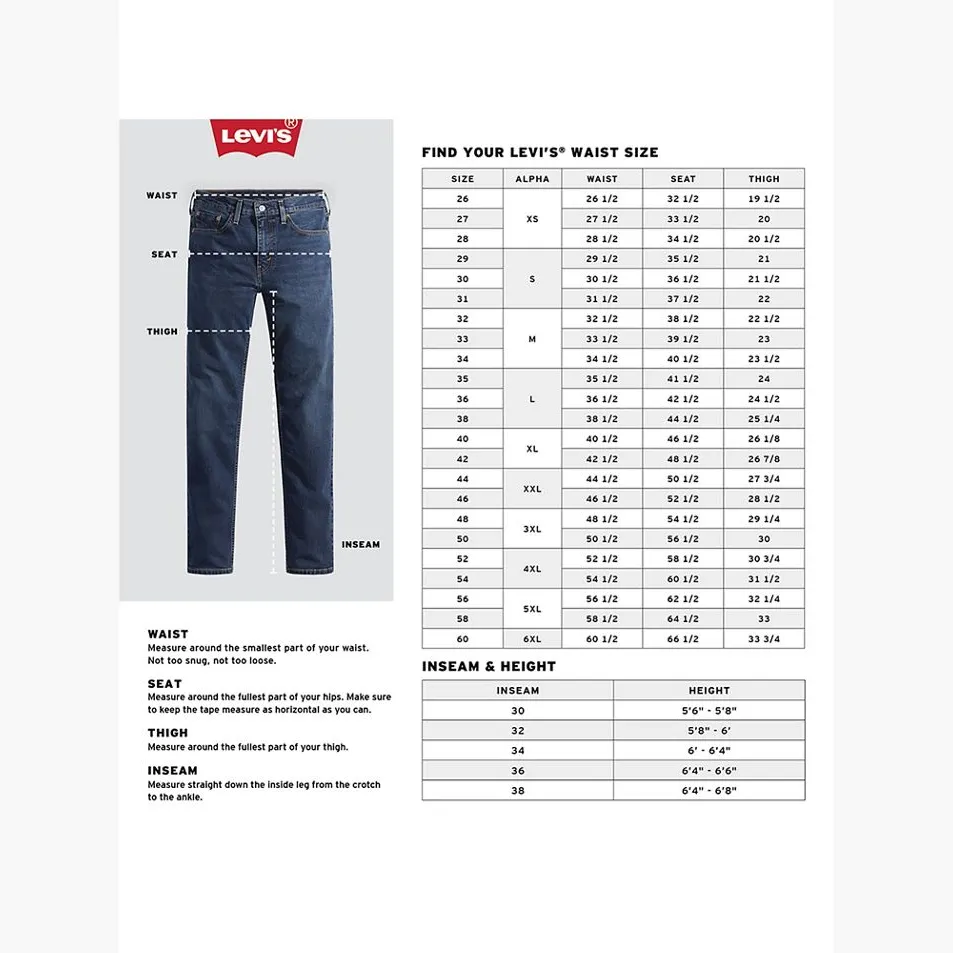 Men's jeans Levi's 511 Black Knight, black