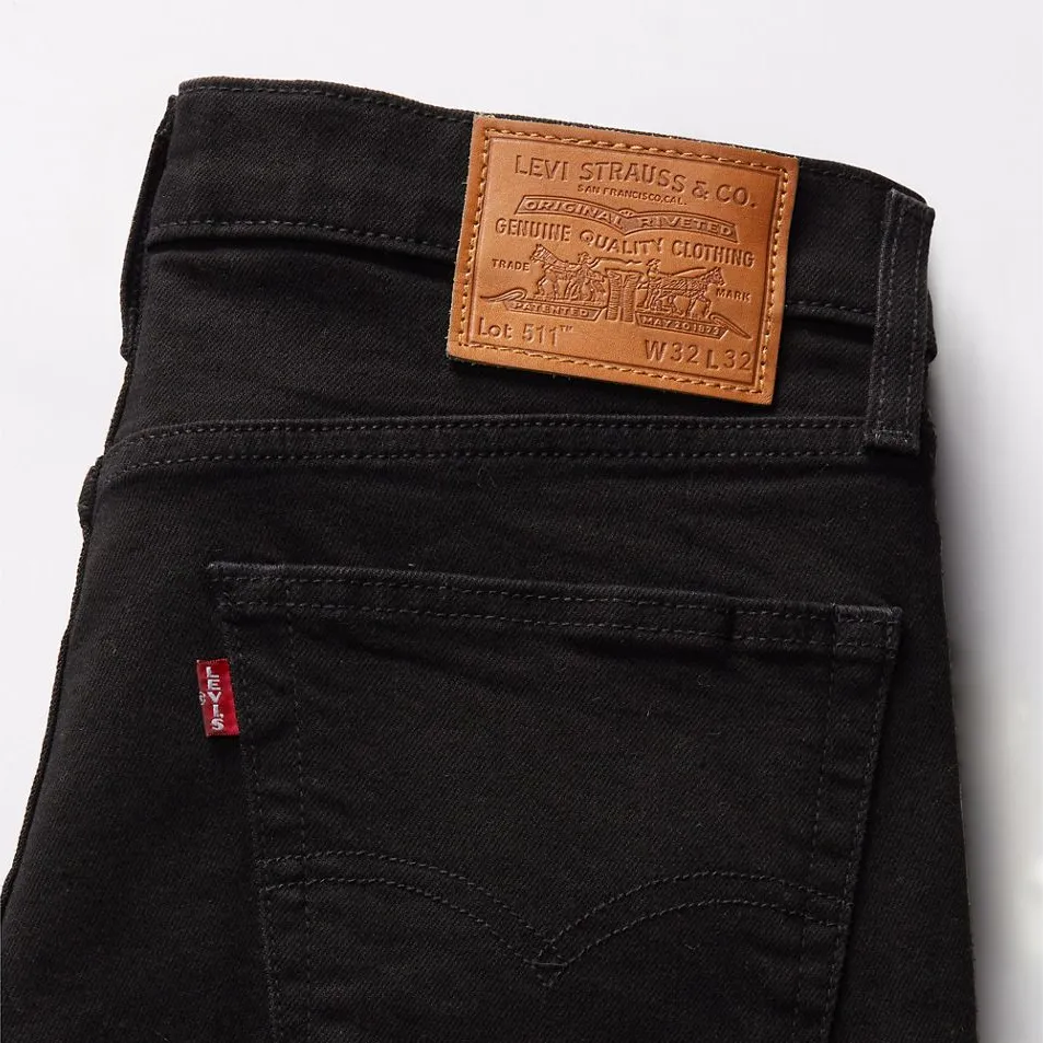 Men's jeans Levi's 511 Black Knight, black