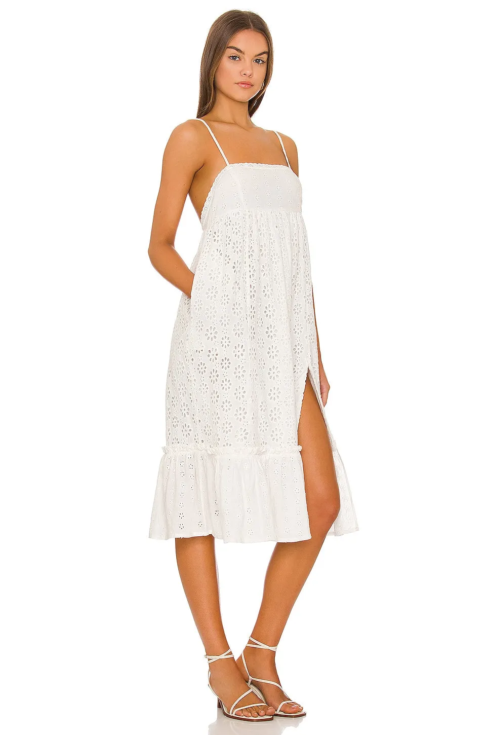 Midi dress MAJORELLE Sidney, white