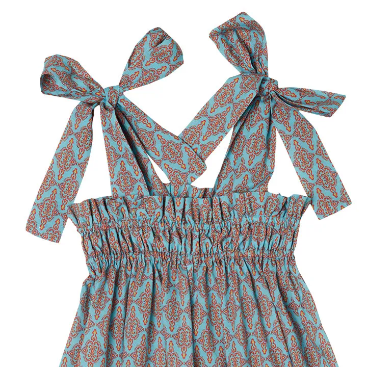 Nightdress EU Azteca Blue-pink