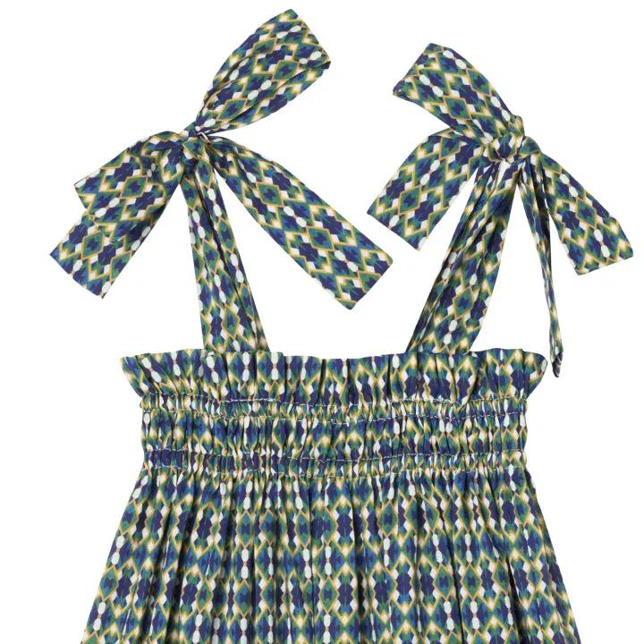 Nightdress EU Geo Blue