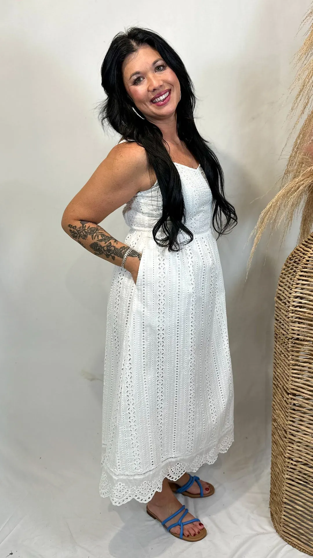 Pearl Midi Dress