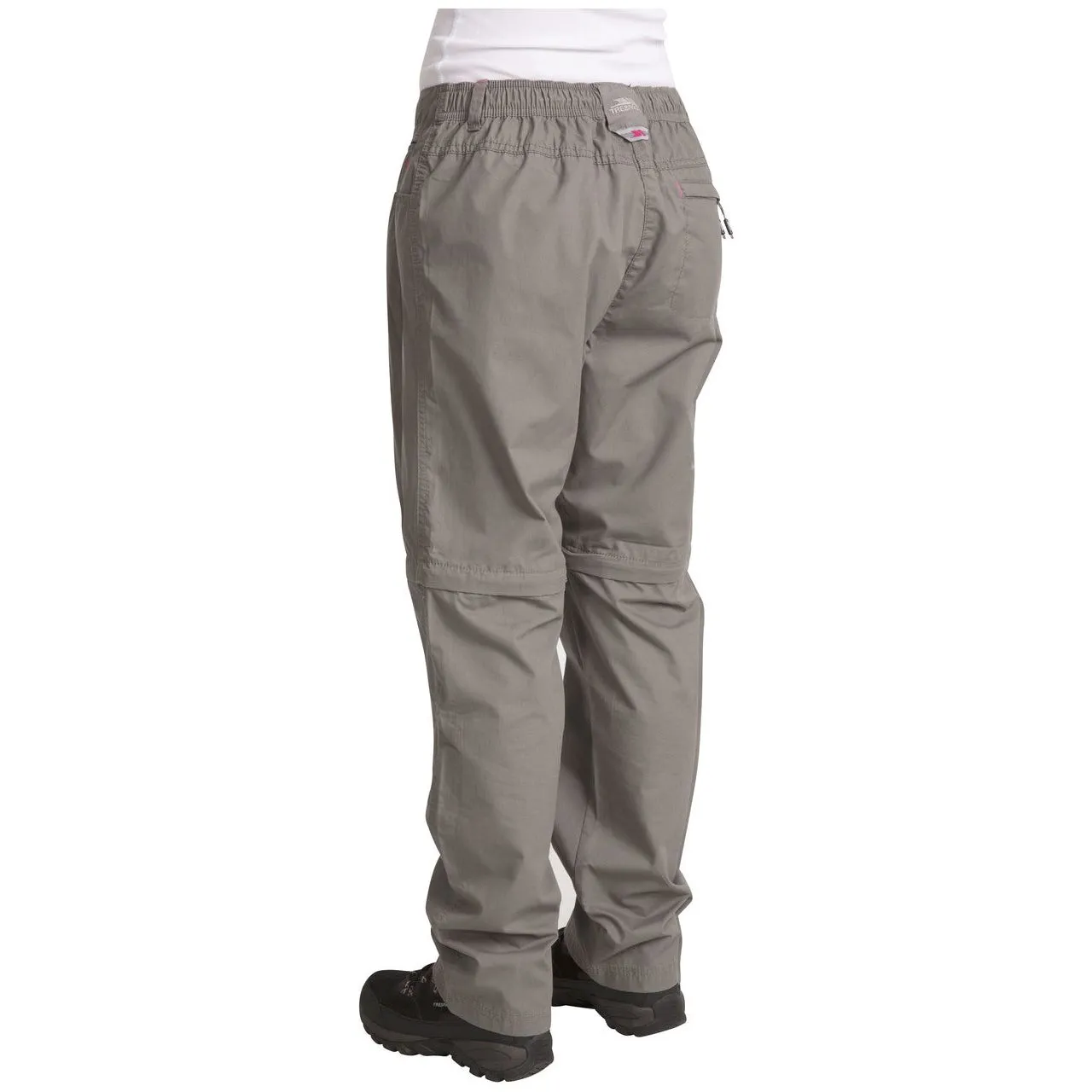 Rambler Convertible Womens Walking Trousers (Zip Off Legs) - Storm Grey