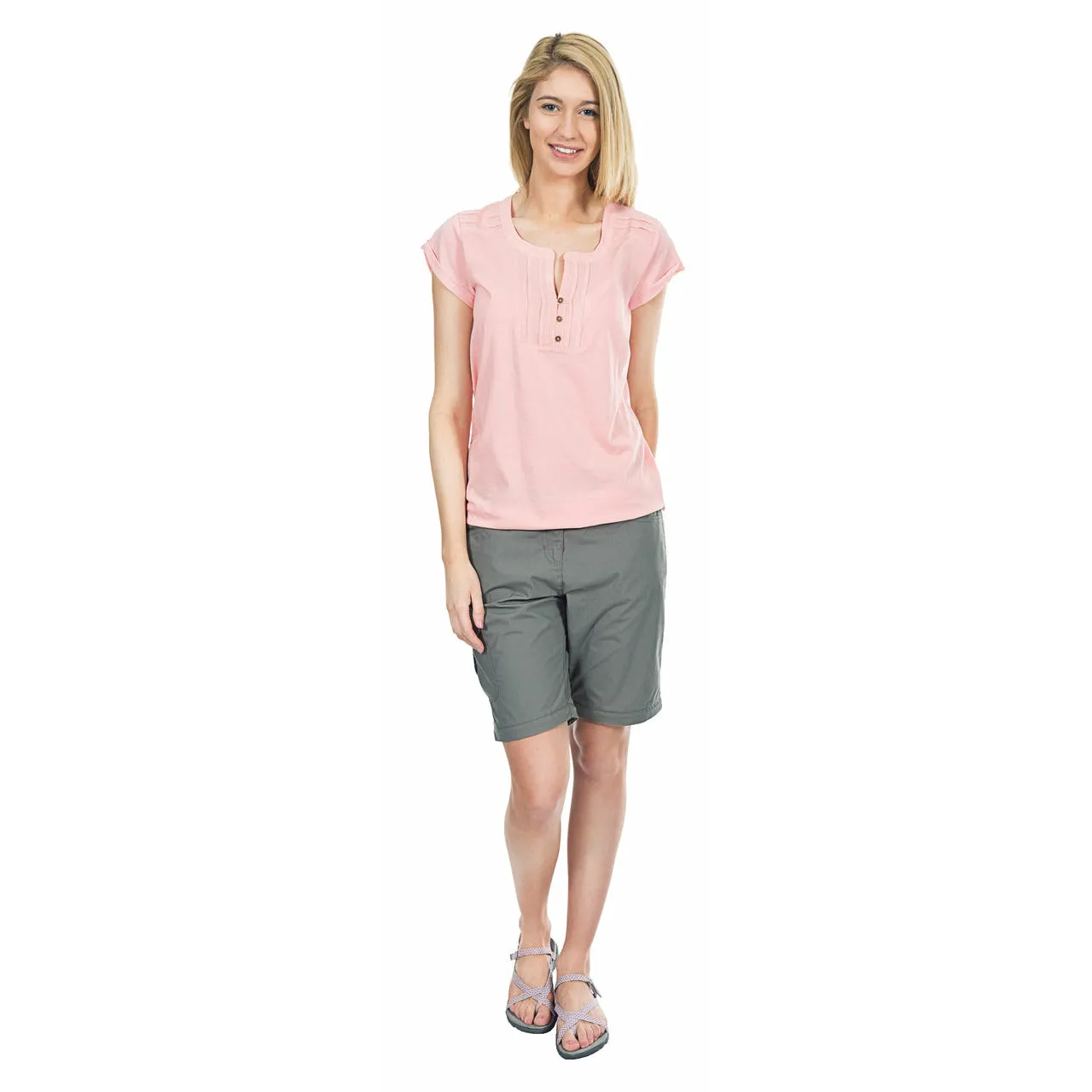 Rambler Convertible Womens Walking Trousers (Zip Off Legs) - Storm Grey