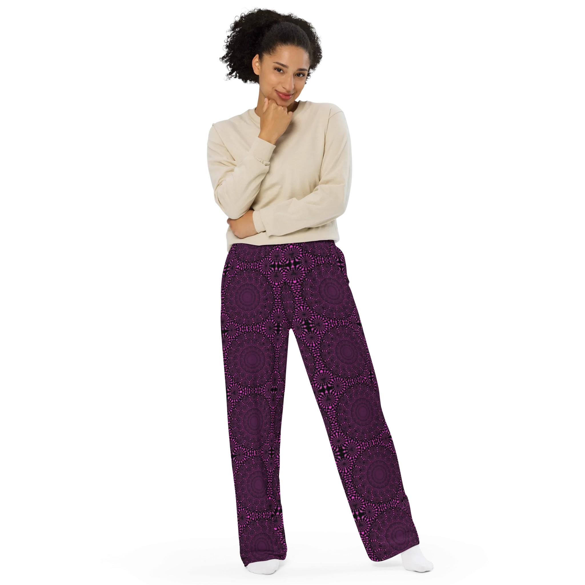 Recursia Desert Dream Women's Wide Leg Pants