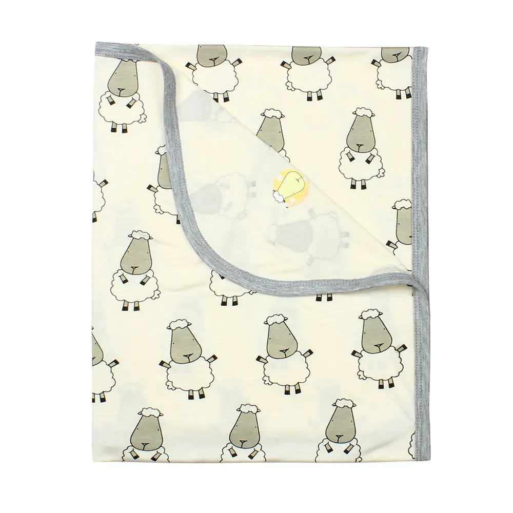 Single Layer Blanket Big Sheepz Yellow - 36M