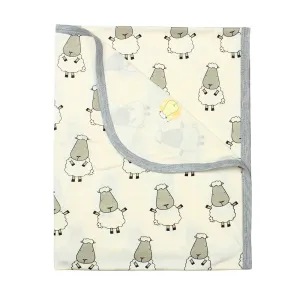 Single Layer Blanket Big Sheepz Yellow - 36M