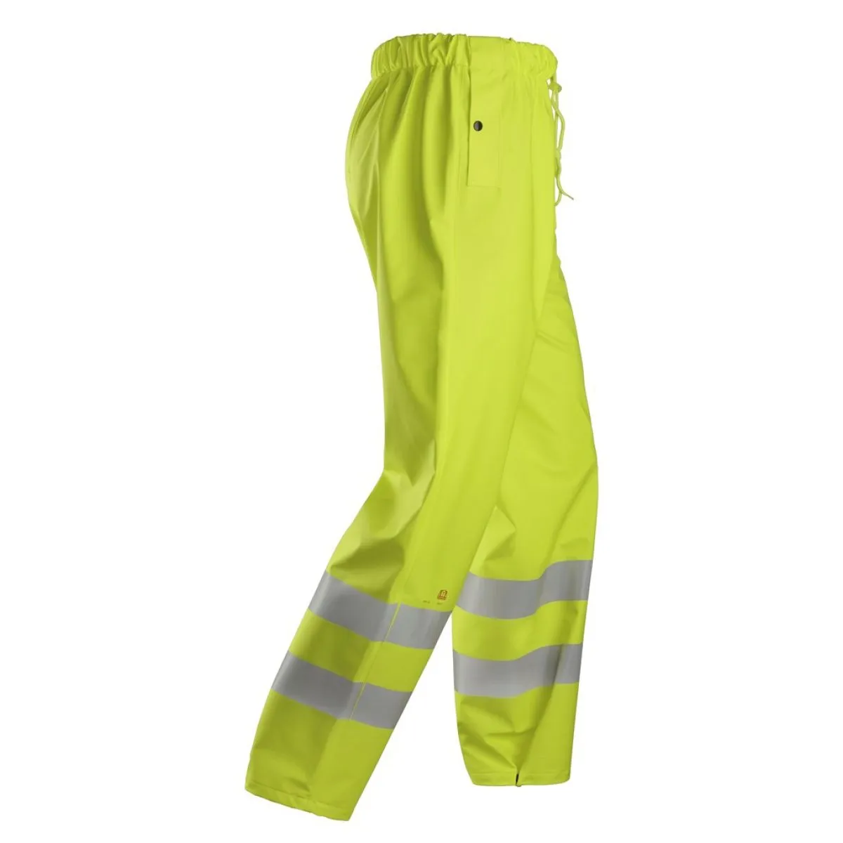 Snickers&#x20;8267&#x20;ProtecWork,&#x20;Rain&#x20;Trousers&#x20;PU,&#x20;Class&#x20;2&#x20;-&#x20;High&#x20;Vis&#x20;Yellow