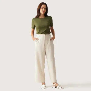 Straight Fit Trousers