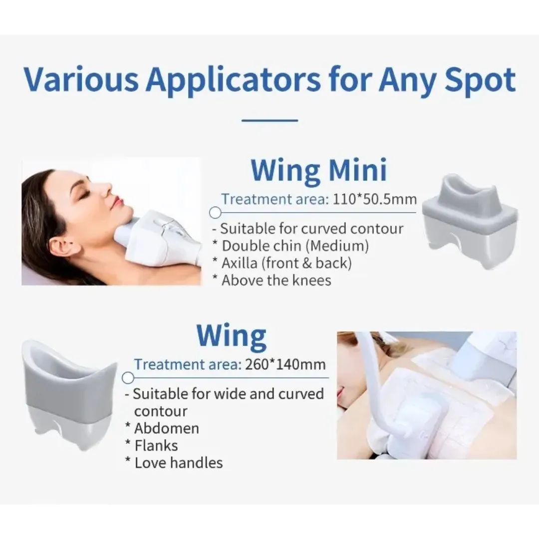Surround-Freeze Cryo Machine Portable with 6 Medical Grade Applicators