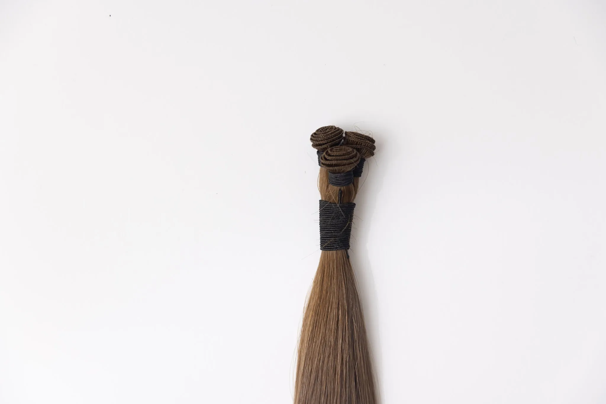 Toasted Caramel: Hand-Tied Wefts