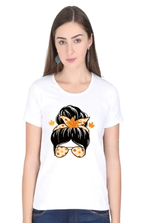 Trendy Women's Graphic T-Shirt - Ultra-Soft Cotton, Unique Prints, Relaxed Fit, Ideal for Casual Wear and Gifts