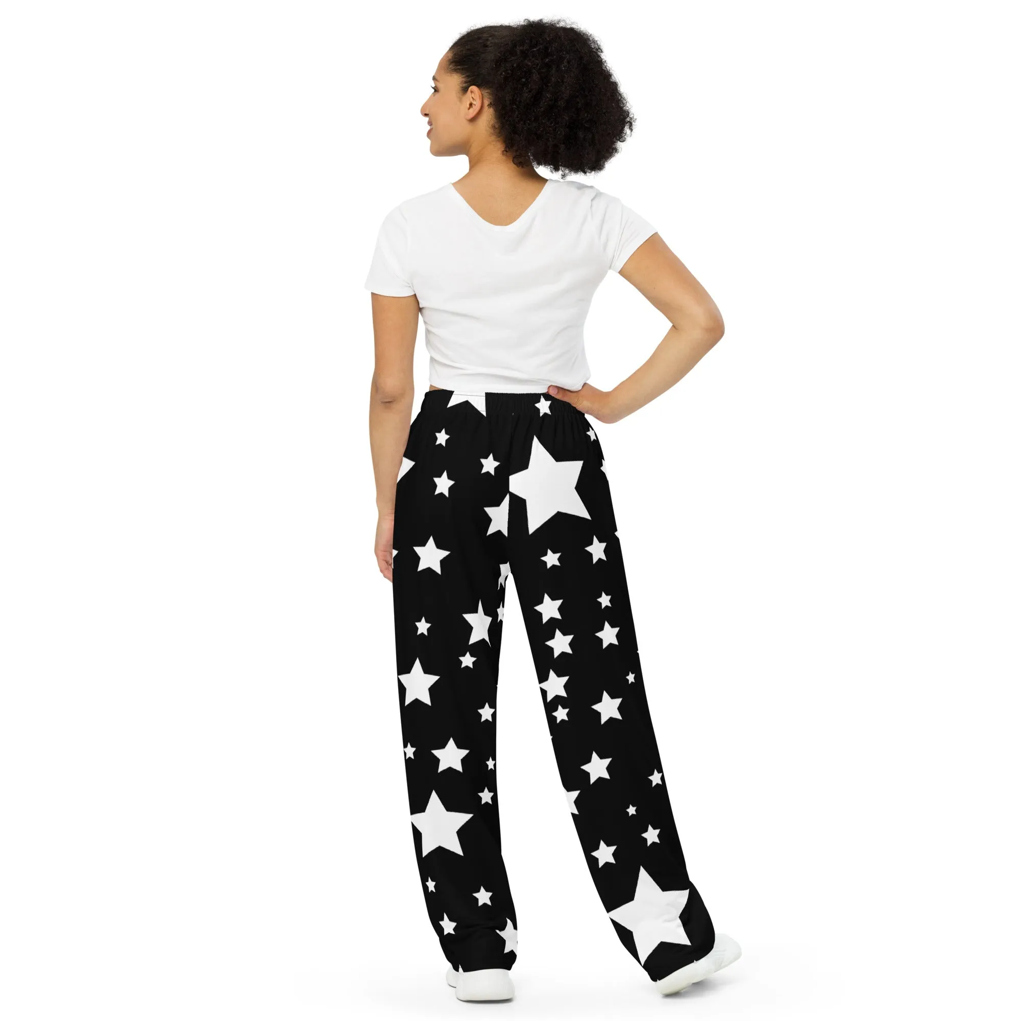 Unisex wide-leg pants